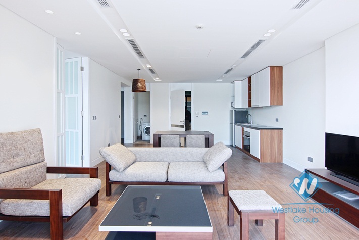 Nice 02-bedroom apartment with lake view in Vu Mien, Tay Ho, Ha Noi for rent